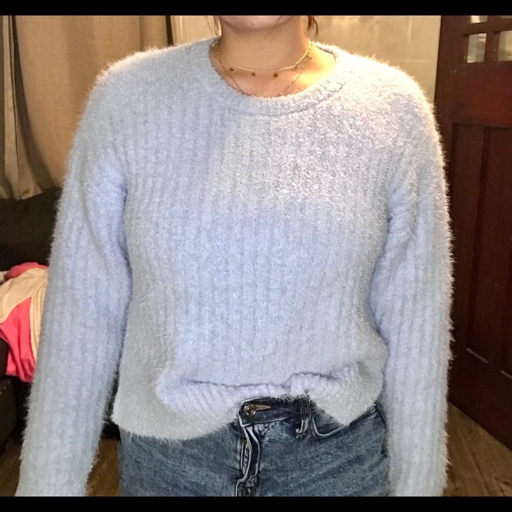 Furry sweater